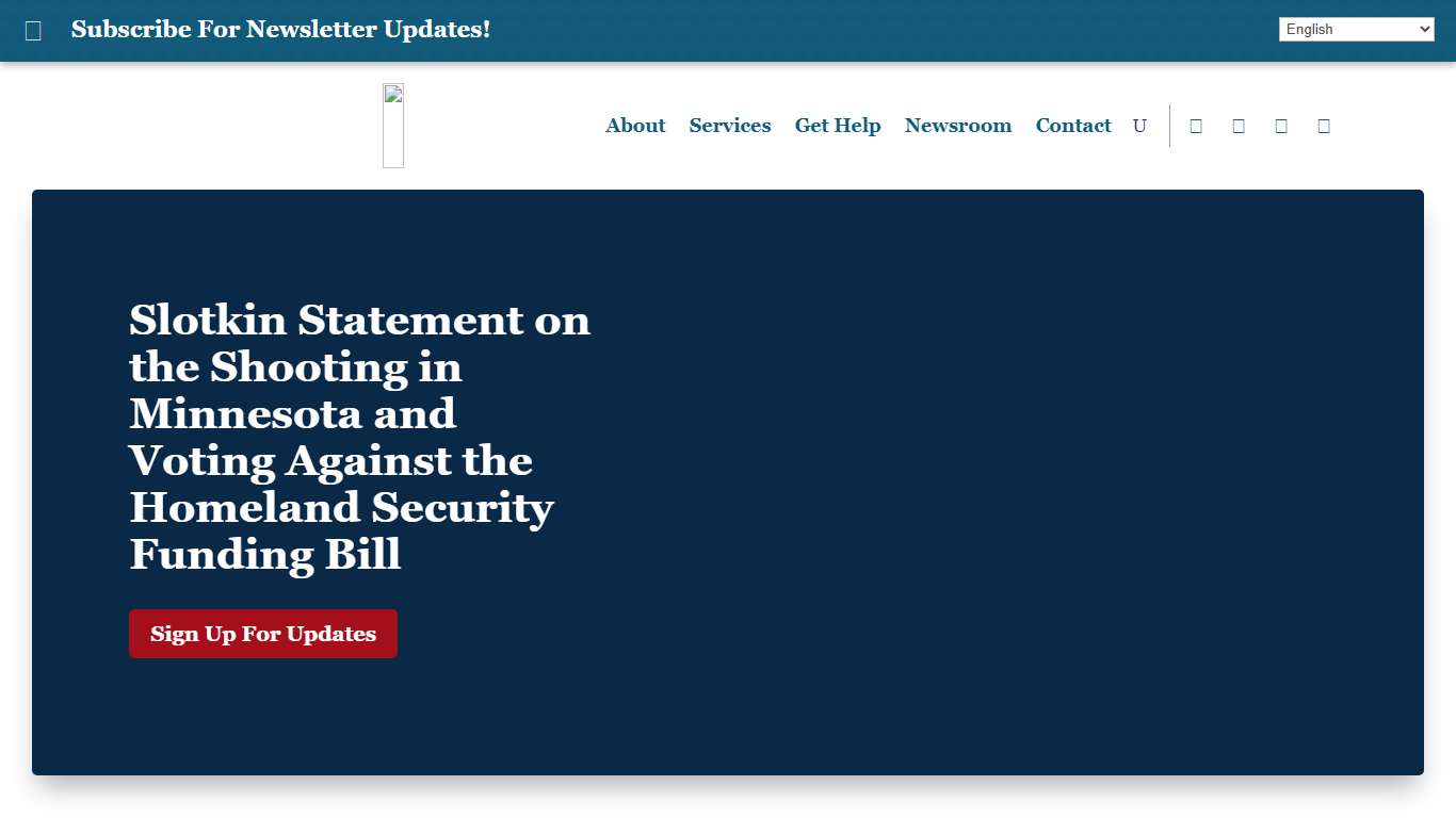 Slotkin Statement on the Shooting in Minnesota and Voting Against the Homeland Security Funding Bill  - Senator Elissa Slotkin